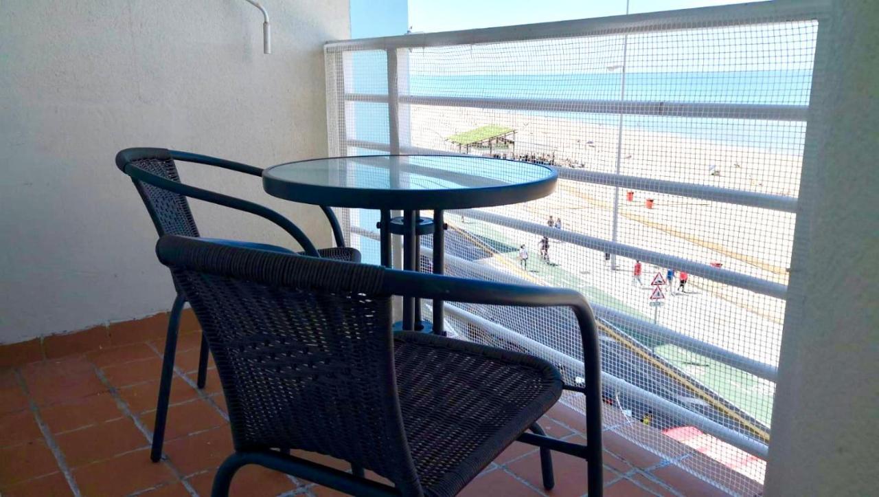 Gatu Premium Vista Infinita 1ªlinea Mar Wifi, Aire Acc Lägenhet Cádiz Exteriör bild