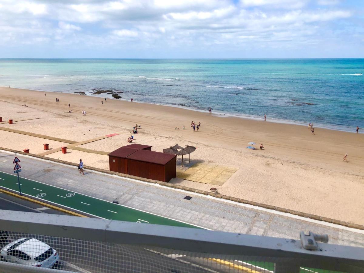 Gatu Premium Vista Infinita 1ªlinea Mar Wifi, Aire Acc Lägenhet Cádiz Exteriör bild